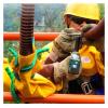 Electrician Safety Work Mat, High Voltage Protection 0.4/10KV, Resistant Anti-electrocution Lifeguard Safety Tool for Power Equipment Covering Insulating Resin Blanket(10KV - 100x100cm(39.4x39.4in)) view 2