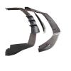 Carbon Fiber Front Rear Bumper Diffuser Side Skirt Lip Spoiler Compatible for Maserati Ghibli 2014-2017 Spoiler Car Accessories(Side Skirt) view 2