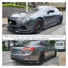 Carbon Fiber Front Rear Bumper Diffuser Side Skirt Lip Spoiler Compatible for Maserati Ghibli 2014-2017 Spoiler Car Accessories(Side Skirt) view 3