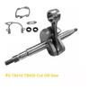 TS410 Crank Shaft Connecting Rod Gaskets Set Oil Seals Assembly Kit Fit for TS420 Cut Off Concrete Saw(C Crankshaft Set) view 2