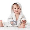 BESPORTBLE Rattle Soft Ring Shaker for Boy Girl Ergonomic Grip Sensory Development for Boys and Cute Grey Animal Design Safe view 3