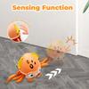 DDCJMLYF Electric Octopus Dancing Toy LED Lights Music Tummy Time Toy for Toddlers 3 Years Old Interactive Gift for Boys Girls Christmas Stocking Stuffers view 2