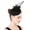 Horse Racing Festival British Top Hats for Children Elegant Cap Fascinators Cocktail Party Headwear view 2