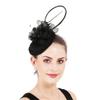 Horse Racing Festival British Top Hats for Children Elegant Cap Fascinators Cocktail Party Headwear view 3
