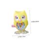BESPORTBLE 6pcs Wind-up Owl Educational Playthings Safe Material Bright Colors Easter Birthday Gifts for Boys Random Color view 2