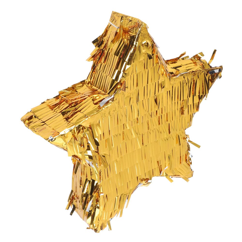 BESPORTBLE Metallic Foil Star Pinata for Birthday Party Candy Filler Game Prop Multi-functional Party Decoration for Boys and Celebration