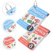 BESPORTBLE Phonics Spelling Cards for Educational Learning Supplies with Flashcards and Metal Rings Random Cover Enhance Memory Word Recognition and Cognitive Skills for Boys view 3