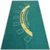 Hsqqdc Blackjack Game Tablecloth Felt Poker Mat Casino Gaming Accessory for Holiday Theme Party Poker Night Fundraisers and Gatherings view 1