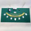 Hsqqdc Blackjack Game Tablecloth Felt Poker Mat Casino Gaming Accessory for Holiday Theme Party Poker Night Fundraisers and Gatherings view 2