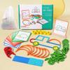 2026 New Montessori Smart Sticks for Toddlers, 142Pcs Montessori Smart Sticks for Kids, Wooden Stick and Rings Puzzle Game, Montes-Sori Toys Gift for 2 3 4 5Years Old Activity Kids Boy Girl view 2