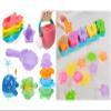 11PCS Bath Toys & 21PCS Soft Rubber Toddlers Bath Toys view 1