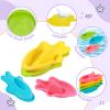 11PCS Bath Toys & 21PCS Soft Rubber Toddlers Bath Toys view 4