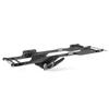 CobraCrawler RC Frame Chassis Kit,LCG Carbon Fiber Frame Rail LCG Chassis Kit with Ultralight Portal Transmission Skid Plate for 1/10 RC Crawler Capra SCX10 (Chassis kit A) view 1