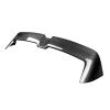 Tail Big Spoiler Wing Compatible for VW Golf MK8 TSI TDI OTG Style 2019 2020 2021 2022 2023 Carbon Look Rear Roof Boot Lip view 1