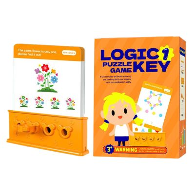Matching Games - Logic Key Puzzle Educational Toys, Memory Game for Kids | Logical Thinking Early Learning Toys | for Kids Boys Girls Home Travel Kindergarten Homeschool Playroom