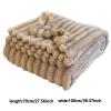 Thickened Rabbit Plush Nap Bunny Blanket for Adults, 2025 New Flannel Milk Velvet Cover Blanke, Sofa Cover Blanket Office Single Person Nap for Couch Chair Bed Sofa (Blue, 70x100CM/27.56x39.37Inch) view 3