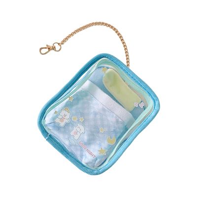 Vdaxvme Transparent Cartoon Pattern PVC Handbag Easy To Kids Activity Display Storage Pouches For Teens Children Compact PVC Organizer For Small Items