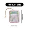 Vdaxvme Transparent Cartoon Pattern PVC Handbag Easy To Kids Activity Display Storage Pouches For Teens Children Compact PVC Organizer For Small Items view 4