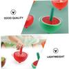 BESPORTBLE 6pcs Wooden Gyro Tops Spinning Playthings Fun Traditional Gyro for Boys and Educational view 2