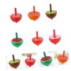 BESPORTBLE 6pcs Wooden Gyro Tops Spinning Playthings Fun Traditional Gyro for Boys and Educational view 4
