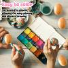 18 PCS Wooden Fake Chicken Eggs,Wood Nest Egg Faux Egg for Crafts,Nesting Box,Easter,DIY, Help Hens Lay Eggs view 4