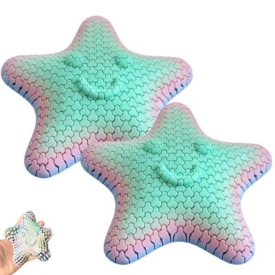 3D Printed Flexi Playful Star, Sensory Fidget Stars, Transformable Stress Relief Finger Toy, Cute Articulated Galaxy Starfish Toy, Relaxing Desk Decor, Fun Handheld Gift for Anxiety Relief