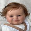 Anano Big Size Reborn Toddler Baby Dolls 24 Inch Lifelike Real Toddler Babys Dolls, Real Looking Reborn Toddle Babies, Handmade Soft Silicone Full Limbs & Soft Cotton Body, Set for Kids Gift view 4