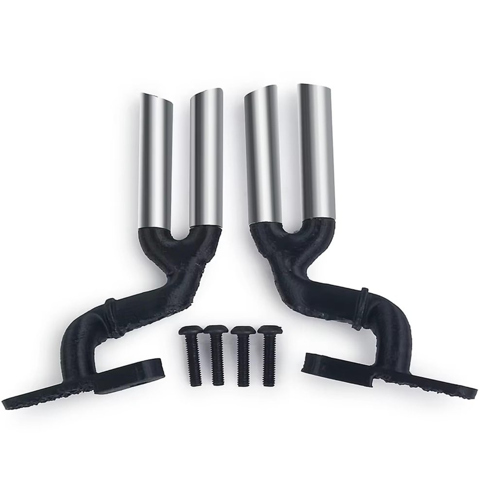 For Axial For SCX10 III AXI03006 For Gladiator 1/10 Metal + Plastic Exhaust Pipe Tail Throat RC Crawler Car Truck Upgrade Parts Rc Upgrade Components