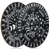 BESPORTBLE 2pcs Wooden Divination Boards with Clear Carving Artistic Pattern Pendulum Prop for Dowsing and Metaphysical Decoration Lightweight Portable for Meditation and Party Games view 1