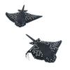 Bpetga 3D Printed Manta Ray Model Ornament Joint - Movable Eco - Friendly Marine Creature Model Fantastic Gift view 3
