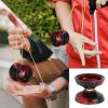 Depisuta Professional Unresponsive Yoyo, Metal Aluminum Yo Yo with Glove & 3 Yoyo Strings, Christmas Birthday Gifts for Kids & Adults, Unresponsive Yo Yo (Red) view 2