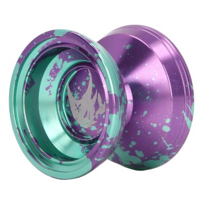 Depisuta Professional Unresponsive Yoyo, Metal Aluminum Yo Yo with Glove & 3 Yoyo Strings, Christmas Birthday Gifts for Kids & Adults, Unresponsive Yo Yo (Green)