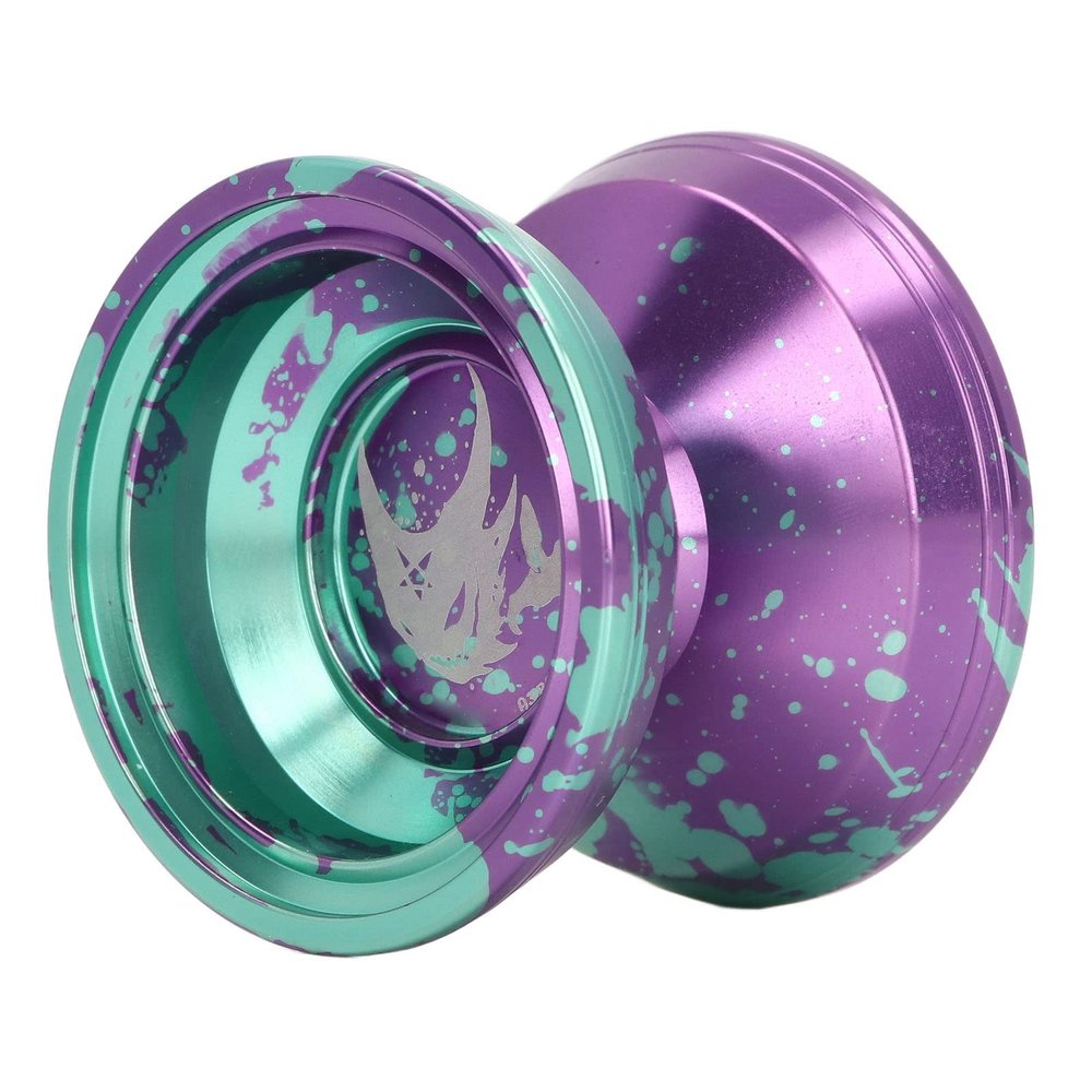 Depisuta Professional Unresponsive Yoyo, Metal Aluminum Yo Yo with Glove & 3 Yoyo Strings, Christmas Birthday Gifts for Kids & Adults, Unresponsive Yo Yo (Green)