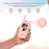 Video Walkie Talkies for Kids, 2 Pack Rechargeable Toddler Toys for Game Party Camping, Christmas(Pink-Pink) view 4