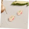 Toyvian 10 Pcs Wooden Spinning Tops Natural Wood Gyro for Hand-Eye Coordination and Cognitive Development Safe Craft for Fiesta view 4
