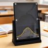 12x18cm Galton Board Experiment Model, Normal Distribution Demo Mathematical Model, Probability Teaching Demonstration with Curve, Lab Science Teaching Tool, Desk Toy, Inspire Curiosity, for Education view 1