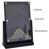12x18cm Galton Board Experiment Model, Normal Distribution Demo Mathematical Model, Probability Teaching Demonstration with Curve, Lab Science Teaching Tool, Desk Toy, Inspire Curiosity, for Education view 2