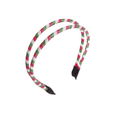 Christmas Hairband For Women Hair With Crystal Full Rhinestone Girls Headbands Xmas Party Hair Accessories Gifts(Style 2)
