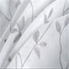 HooHero Grey Nordic Beautiful Floral Embroidery Design Semi Gauze Sheer Curtains Home Decoration for Living Kids Nursery Room Bedroom view 1