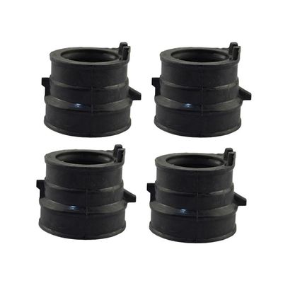 4PCS Carburetor Intake Manifold Plastic Outlet For MC19 MC22 CB400 CB400SF 1992-1998 CBR 250 CB 400 spare parts