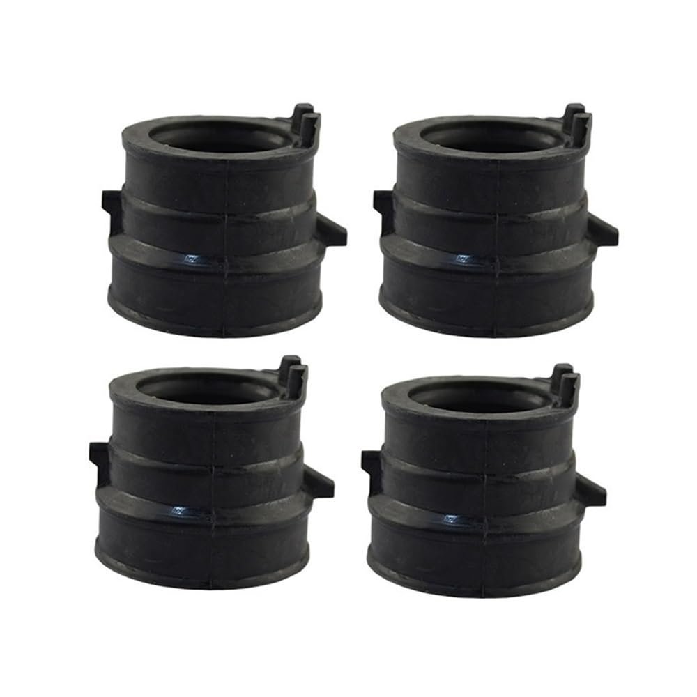 4PCS Carburetor Intake Manifold Plastic Outlet For MC19 MC22 CB400 CB400SF 1992-1998 CBR 250 CB 400 spare parts