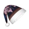 FFGhjk Street graffiti Printing Christmas hats for kids, suitable for Christmas costumes, party gifts, and holiday outfits. view 2