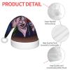 FFGhjk Street graffiti Printing Christmas hats for kids, suitable for Christmas costumes, party gifts, and holiday outfits. view 4