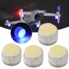 4PCS Drone Strobe Lights, LED Anti Collision Light Kit for Night Flying, Universal Mini Flash Lights for All RC Drones, Aircraft Navigation Light Accessories view 4