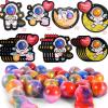 28 Pack Valentines Day Cards for Kids School with Galaxy Slime Stress Relief Fidget Toys - Classroom Valentines Gifts for Kids, School Classroom Exchange, Class Party Favors view 1