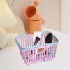 Play Basket with Handle - Childrens Pretend Play Shopping Basket with 4 Adornments, Fun Toy Storage for Imaginative Plays, Perfect for Study, Bedroom, Kids Room, and Learning Activities view 3