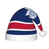 FFGhjk Wyoming State Flag Printing Christmas hats for kids, suitable for Christmas costumes, party gifts, and holiday outfits. view 1