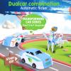 Hjhyqex 2-in-1 Mars Deer Transformation Car Toy  Magnetic Robot & Dinosaur Deformation for Kids for Boys and Girls | Ideal for Birthdays & Christmas (Blue) view 4