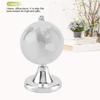 Crystal Glass Globe, Round Earth Globe 6.5x4cm/2.56x1.57in World Map Crystal Glass Ball Sphere with Stand Base for Home Office Decoration (Silver) view 3