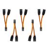 5Pcs 5cm 30Core Servo Y Extension Cord Leads Wire for Model Car and Fixed Wing Aircrafts Remote Controls Servo Wire view 1